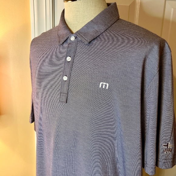 NWT Travis Mathew FCA Fellowship Christian Athletes Zinna Polo Shirt Sz XXL 2XL - Picture 2 of 7